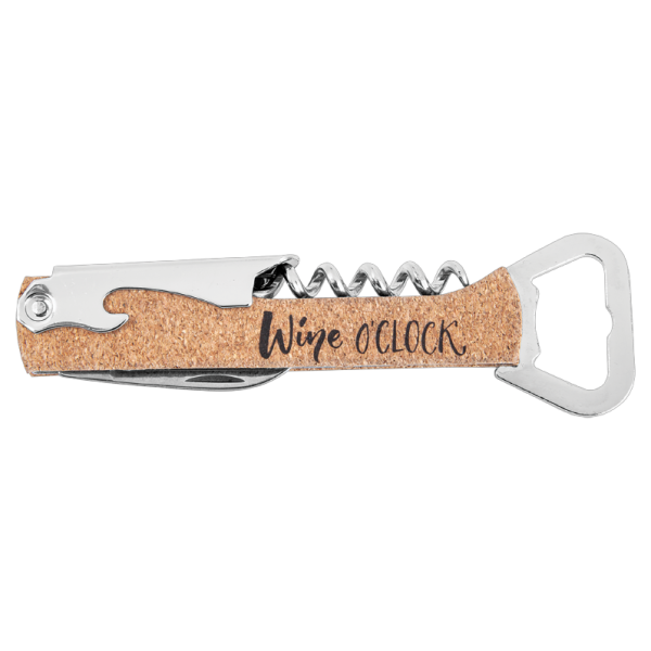 5.25" Cork Wine Bottle Opener