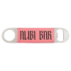 1 1/2" x 7" (Pink) Laserable Leatherette Bottle Opener